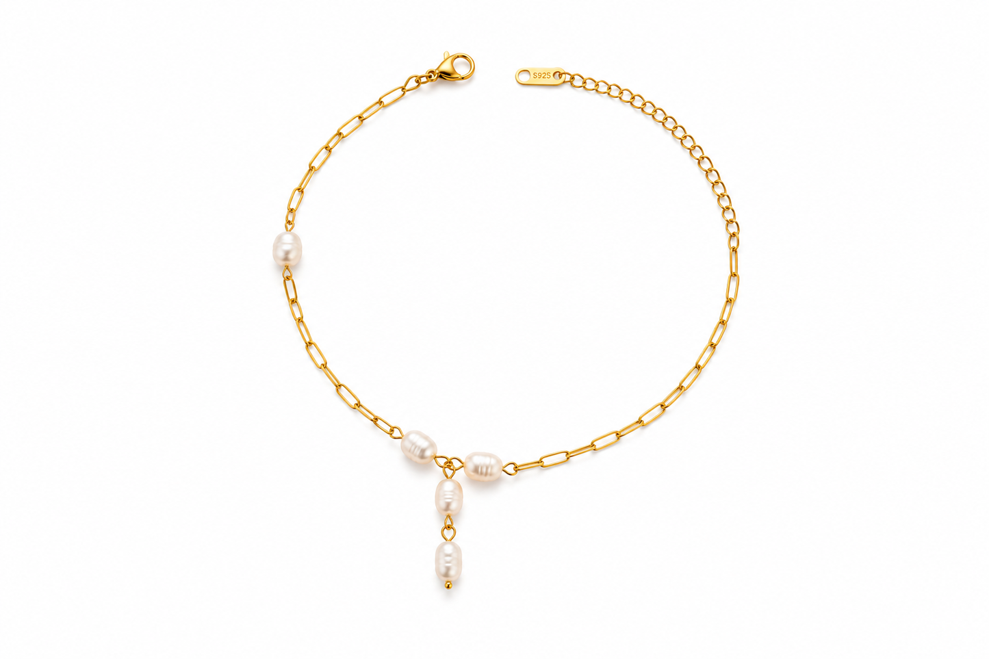 Pearl Drop Anklet