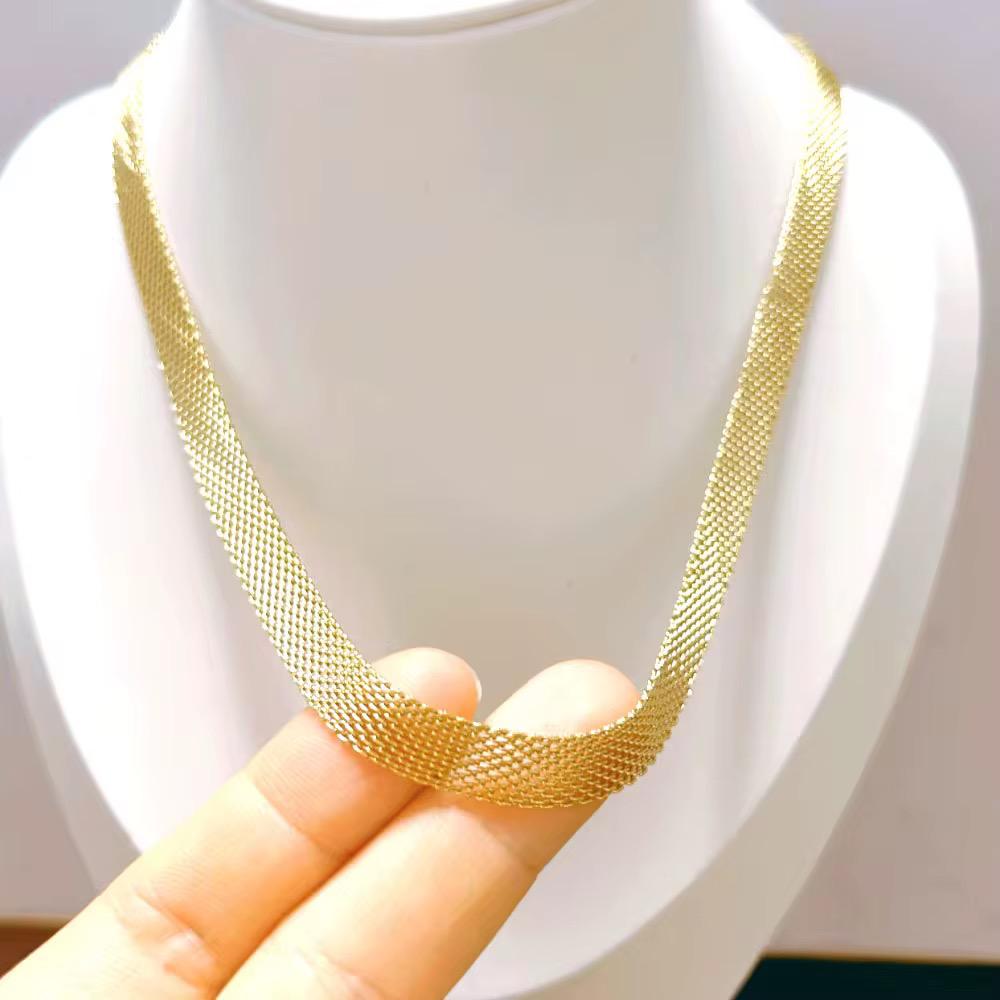 Woven Mesh necklace