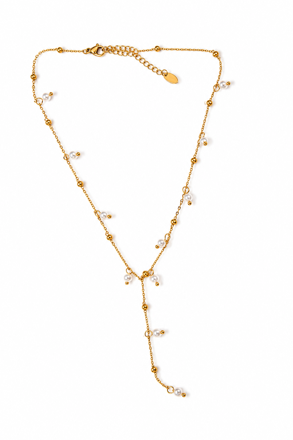 Pearl Cascade Necklace