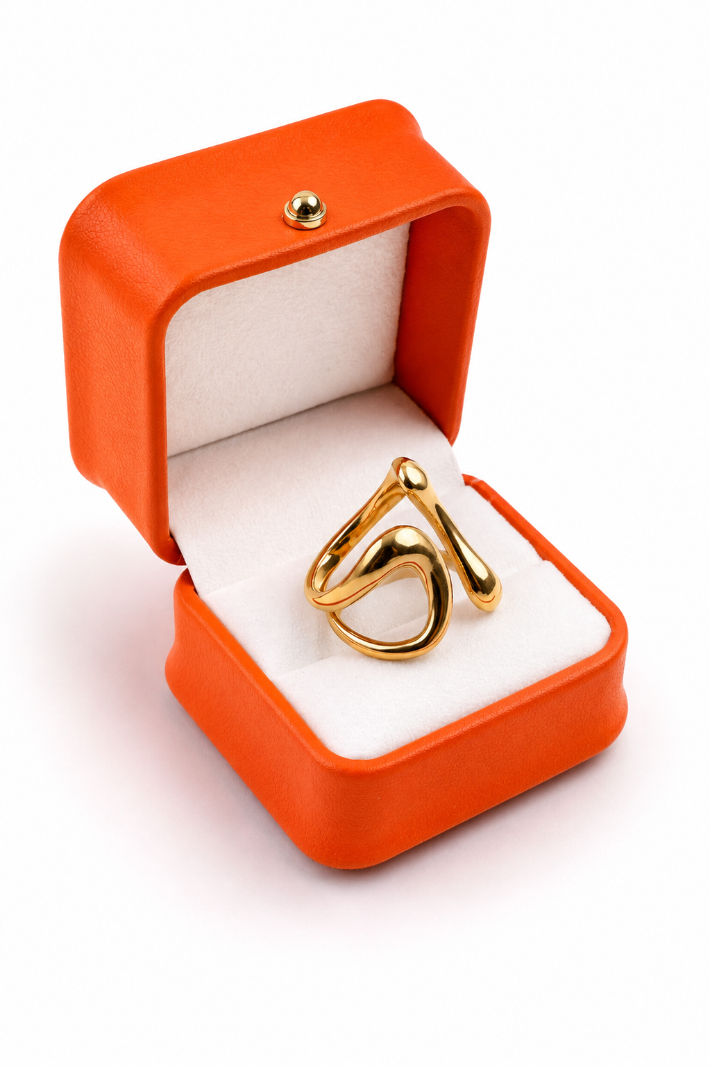 Sculpted Wave Ring