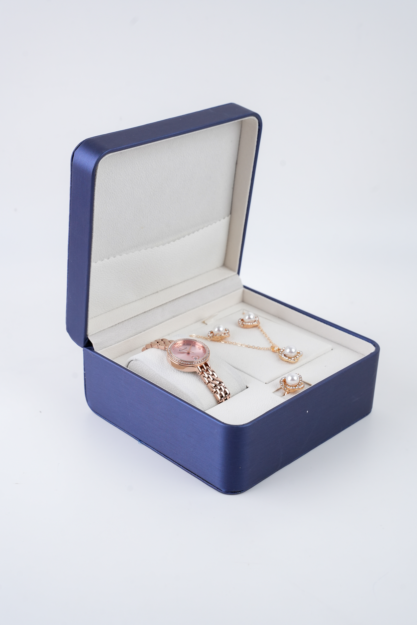 Rose Pearl Watch Set