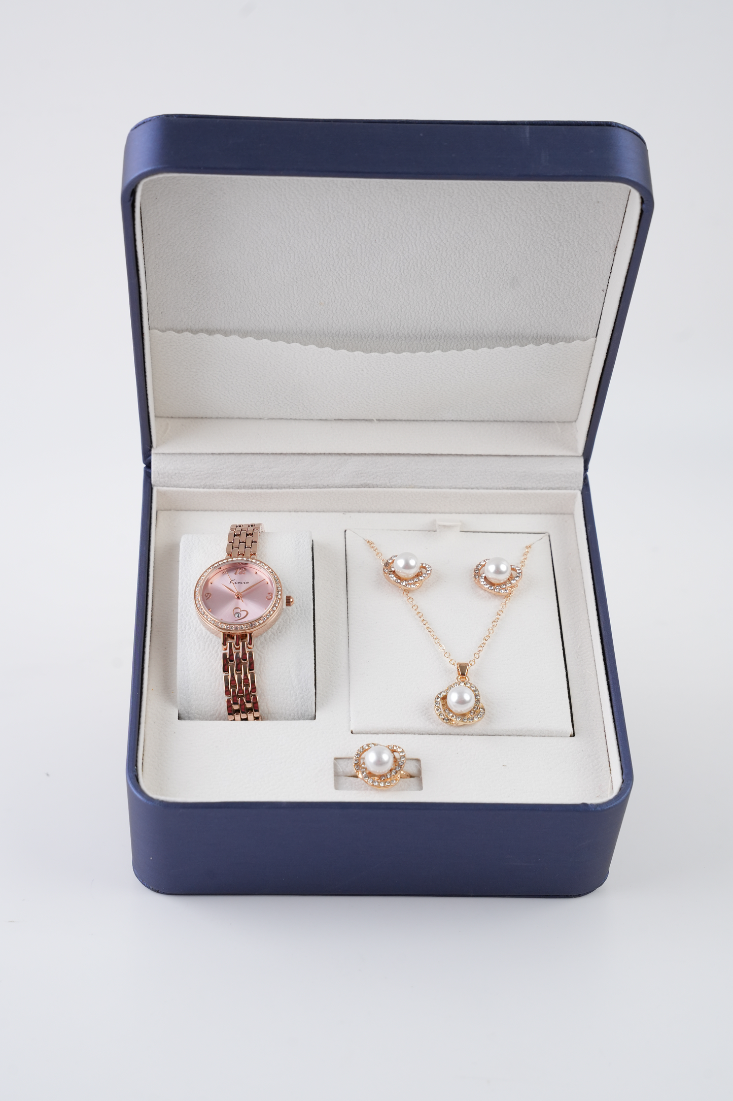 Rose Pearl Watch Set