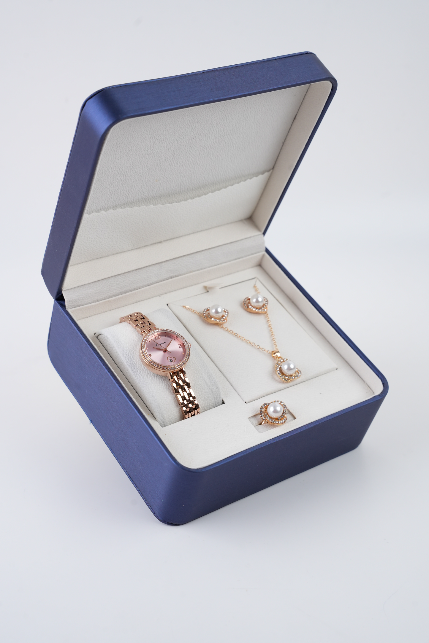 Rose Pearl Watch Set