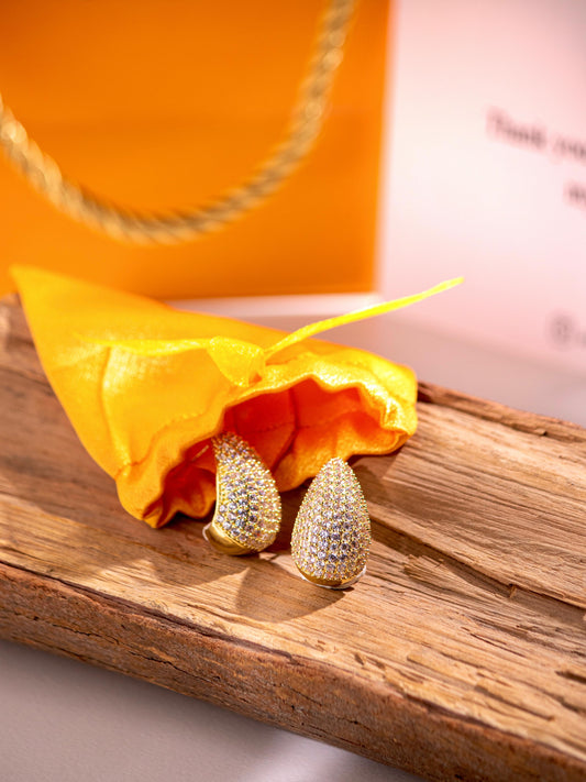 Sparkle Teardrop Earrings