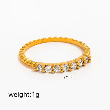 Dainty Spark Ring