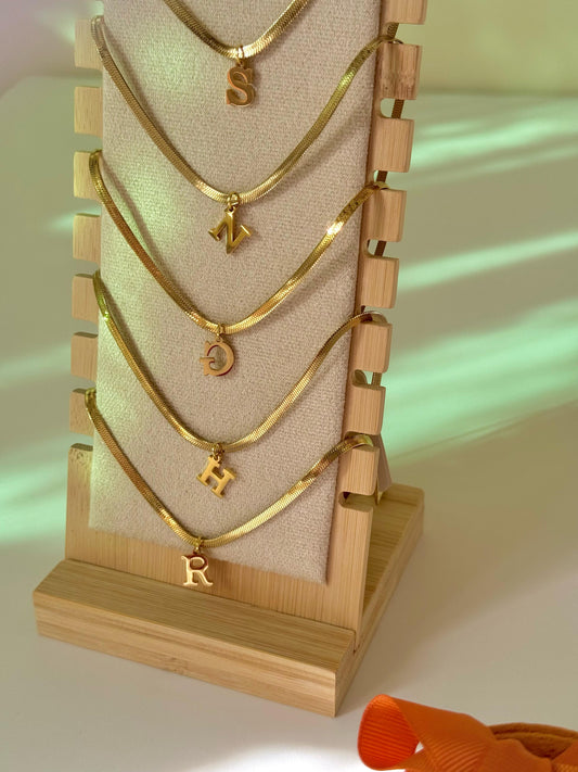 Letter Lux necklace