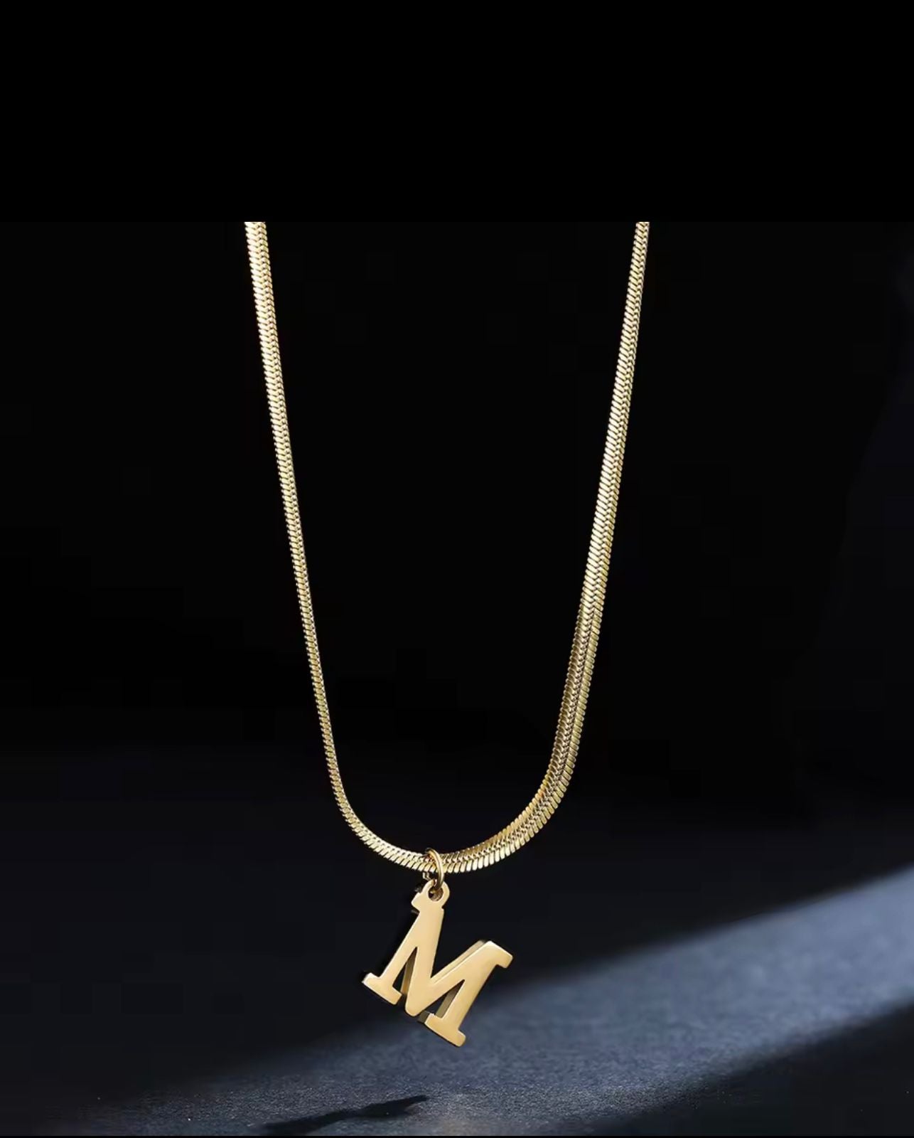 Letter Lux necklace