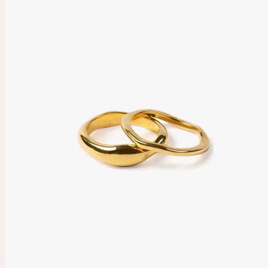 Thick wave ring