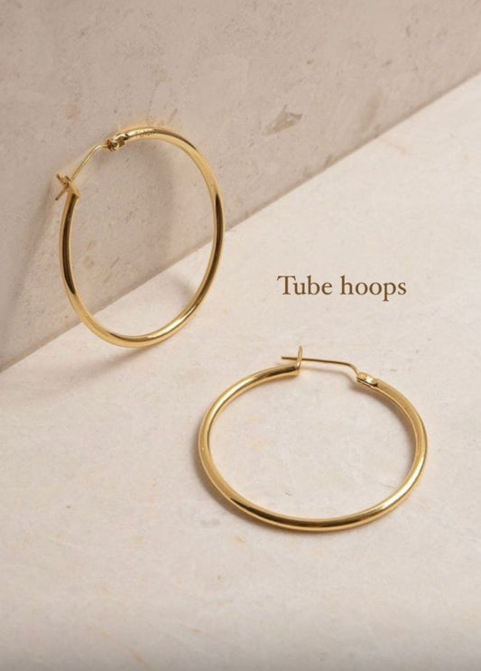 Tube Hoops earring