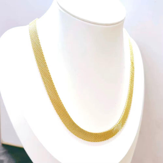 Woven Mesh necklace
